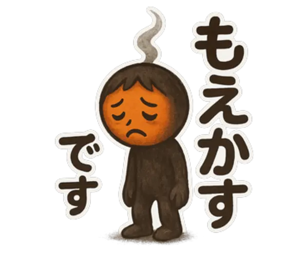燃えかすマッチ